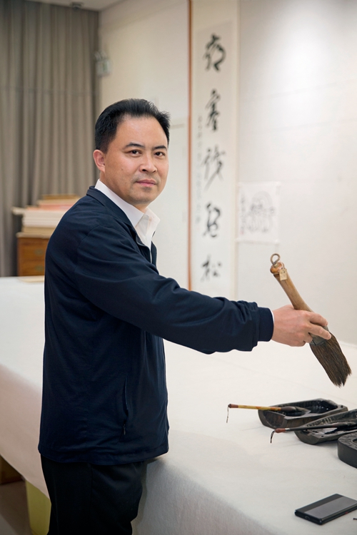 书法家王振，以经典唤醒日常