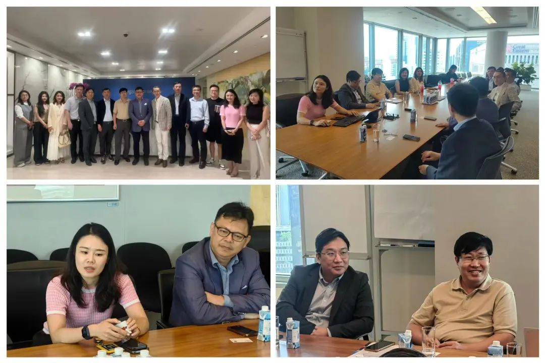 上海市嘉兴商会代表团赴新加坡考察