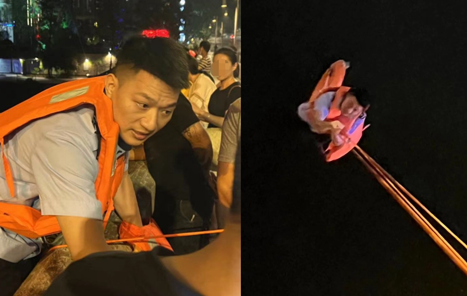 自贡救人民警谈“走红”：换作是谁，都会义无反顾