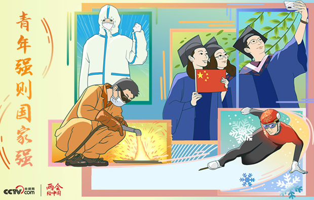 两会绘中国｜青年强则国家强