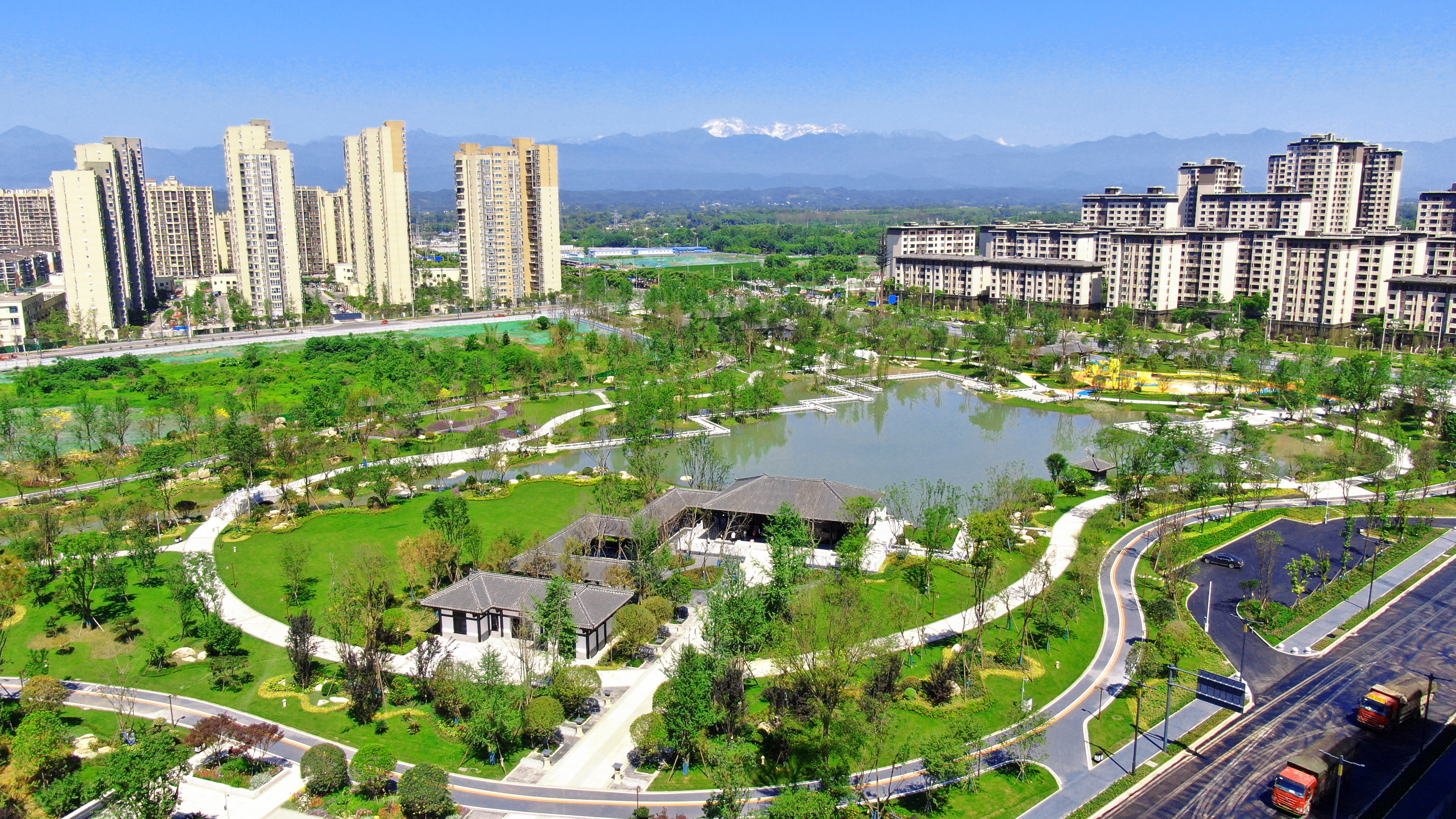 邛崃一座崛起的山水公园城市
